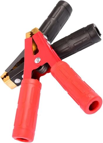 500A Battery Jumper Cables Clamp, Heavy Duty Pure Copper Alligator Clips Jumper Cables Boost Clamp, Car Battery Charger Clamps, Fit for Car Auto Vehicle Boat,2 Pcs in Saudi Arabia