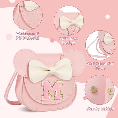 Birthday Gifts for Girls,Toddler Purse Gifts for Girls,Little Girl Purse,Kids Wallet Crossbody Bag,PU Shoulder Handbag Birthday Gift for 2 3 4 5 6 7 Year Old Girl - A in Saudi Arabia