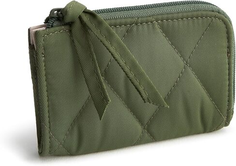 Vera Bradley Women's Polyester Twill Zip Card Pouch ID Case in Saudi Arabia