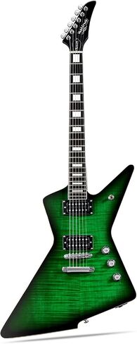 WestCreek Revenge Right Handed Electric Guitar with Heavy Metal Humbucker Pickups, Jumbo Frets, and Mahogany Body in Saudi Arabia