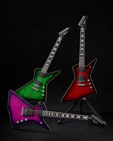 WestCreek Revenge Right Handed Electric Guitar with Heavy Metal Humbucker Pickups, Jumbo Frets, and Mahogany Body in Saudi Arabia