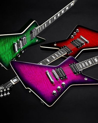 WestCreek Revenge Right Handed Electric Guitar with Heavy Metal Humbucker Pickups, Jumbo Frets, and Mahogany Body in Saudi Arabia