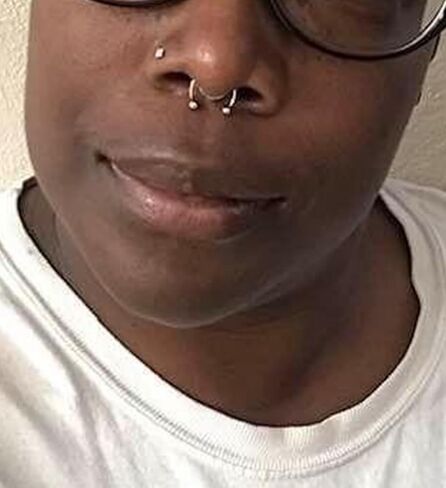 QWALIT Fake Septum Ring Fake Septum Piercing Faux Septum Nose Rings Fake Nose Ring Septum Fake Septum Nose Ring Clip On Septum Nose Ring Faux Septum Piercing Fake Septum Hoop Fake Septum Jewelry in Kuwait
