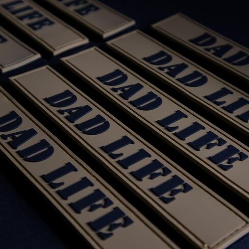 Girl Dad PVC Morale Patch for Dads - Hook and Loop in Saudi Arabia