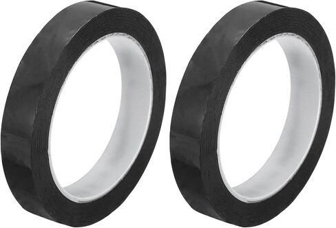 MECCANIXITY Whiteboard Tape 1 Inch x 72 Yards Self Adhesive Graphic Tape for Paper Works Line Charts Guide Lines Blackboard Writing Pack of 2 Pcs in Saudi Arabia