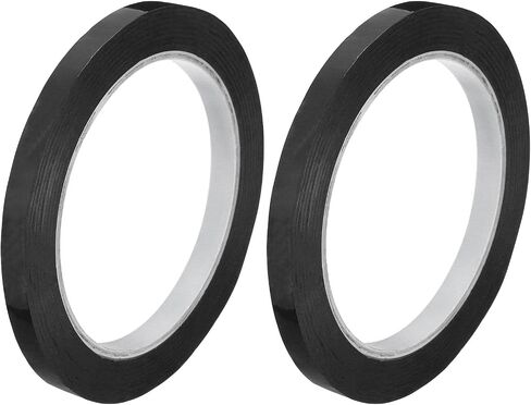 MECCANIXITY Whiteboard Tape 1 Inch x 72 Yards Self Adhesive Graphic Tape for Paper Works Line Charts Guide Lines Blackboard Writing Pack of 2 Pcs in Saudi Arabia