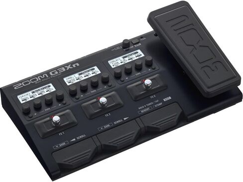 Zoom G3Xn Guitar Multi-Effects Processor with Expression Pedal, With 70+ Built-in Effects, Amp Modeling, Stereo Effects, Looper, Rhythm Section, Tuner in Saudi Arabia