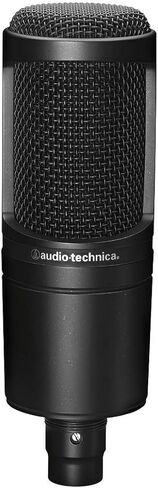 Mackie CR3-XBT Creative Reference Series 3" Multimedia Monitors with Bluetooth (Pair) & Audio-Technica AT2020 Cardioid Condenser Studio XLR Microphone, Ideal for Project/Home Studio Applications,Black in Kuwait