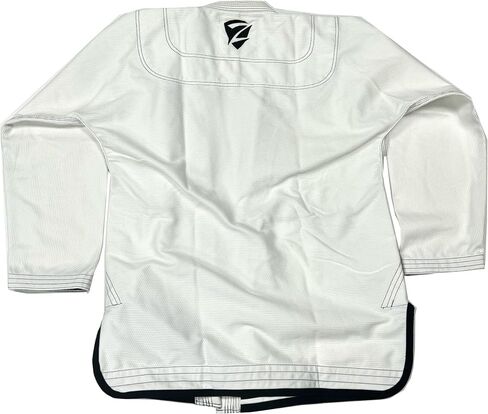 حذاء Alpha Gi للرجال - كيمونو BJJ ممتاز، نسيج لؤلؤي متين ومضاد للتمزق، يتضمن حزام وحقيبة بيضاء in Kuwait