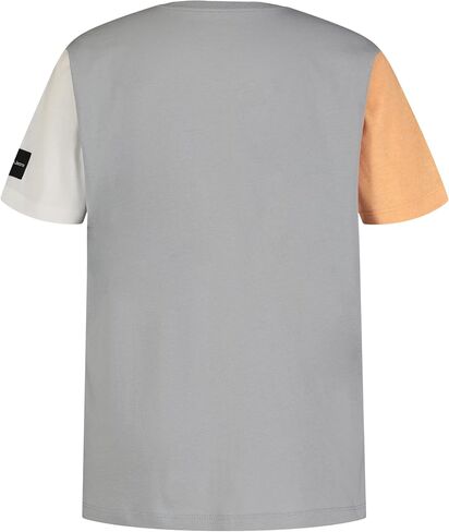 Calvin Klein Boys' Short Sleeve Graphic Crew Neck T-Shirt, Soft, Comfortable, Relaxed Fit in Saudi Arabia