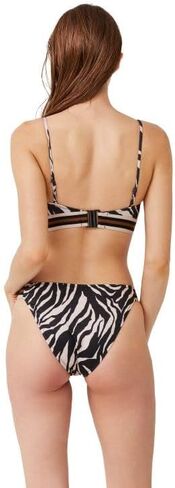 Gottex Women's Wild Nostalgia Crop Top with Lingerie Straps in Saudi Arabia