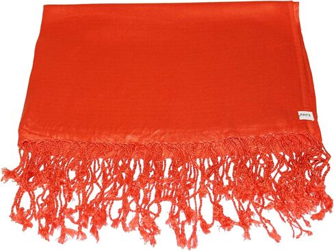 Kuldip Satin Plain Pashmina Shawl Wrap Scarf. in Saudi Arabia