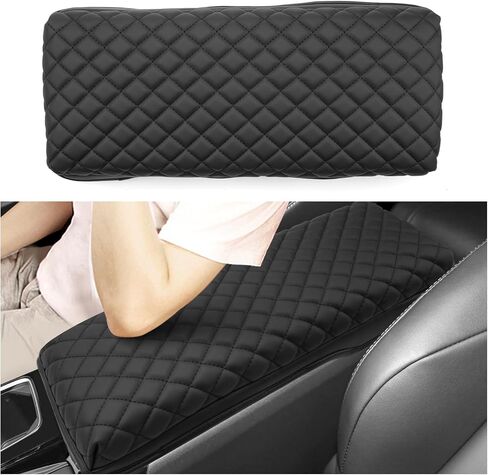 SXCY for 2025 Toyota Camry Armrest Cover for Toyota Camry 2025 Accessories 2025 Camry Center Console Cover 2024 Camry Middle Console Cover (25 Camry Armrest Cover(Black Line)) in Saudi Arabia