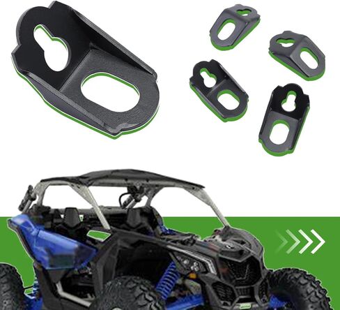 خطافات ربط NIXFACE X3 مناسبة لـ 2017-2023 Can Am Maverick X3 MAX RS DS RR Turbo (4 قطع) in Kuwait