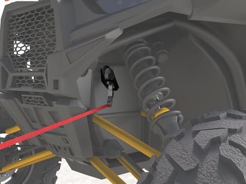 خطافات ربط NIXFACE X3 مناسبة لـ 2017-2023 Can Am Maverick X3 MAX RS DS RR Turbo (4 قطع) in Kuwait