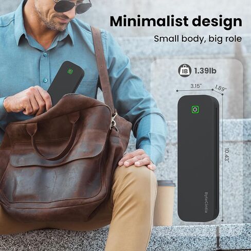 Portable Printer for Travel, Bluetooth Thermal Printer Supports 8.5 x 11 Inch US Letter Size, Compatible with Android and iOS & Laptop Inkless Mobile Printer for Office, Car, School in Saudi Arabia