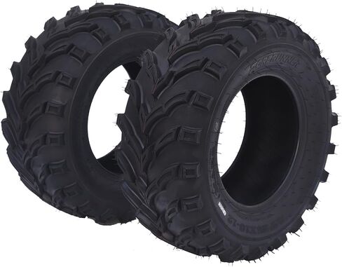 25x12-10 ATV Tires - All-Terrain, Off-Road, and Mud/Trail Tires for ATVs and UTVs, Tubeless, Set of 2 in Saudi Arabia