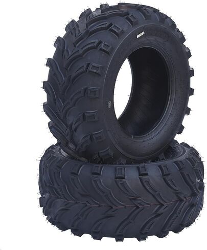 25x12-10 ATV Tires - All-Terrain, Off-Road, and Mud/Trail Tires for ATVs and UTVs, Tubeless, Set of 2 in Saudi Arabia
