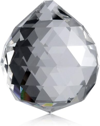 Neewer 1.75 inch / 40mm Clear Crystal Ball Prism Pendant Suncatcher for Feng Shui/Divination or Wedding/Home/Office Decoration(10-Pack) in Saudi Arabia