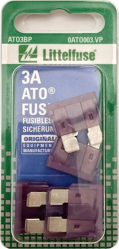 Littelfuse 0ATO003.VP ATO 32 فولت 3 أمبير، (عبوة من 5) in Saudi Arabia