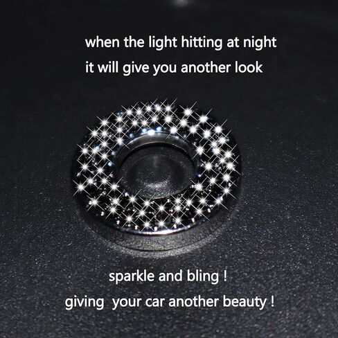 Bling Car Interior Accessories Car Bling Accessories for Women Rhinestone Car Interior Accessories Bling Inner Car Door Lock Bling Car Accessories for women for C Class Accessories in Saudi Arabia