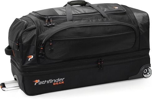 باثفايندر جير 36 بوصة من القماش الخشن المتدحرج، أسود، مقاس واحد in Kuwait