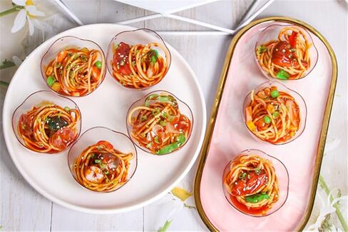 6 قطع من المعكرونة الاصطناعية مقلدة معكرونة سباغيتي نموذج للديكور المنزلي عرض الدعامة in Kuwait