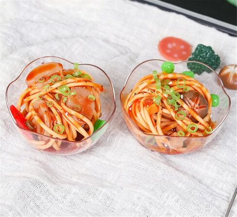 6 قطع من المعكرونة الاصطناعية مقلدة معكرونة سباغيتي نموذج للديكور المنزلي عرض الدعامة in Kuwait