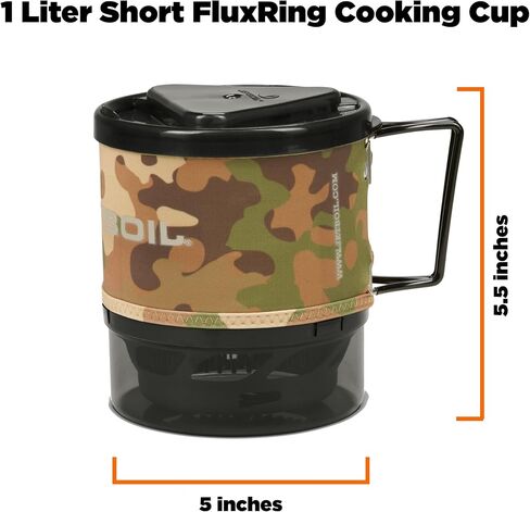 Jetboil MiniMo Camping and Backpacking Stove Cooking System with Adjustable Heat Control in Kuwait