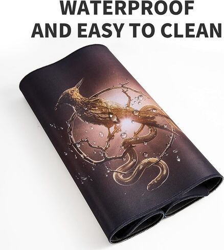 Anime Mouse Pad, XL Gaming Mousepad, 31.5''×15.7'' Keyboard Mouse Pad Waterproof and Anti-Skid for Office Desk Decor in Saudi Arabia
