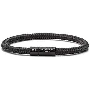 Men's Copper Wire Black Soho Bracelet, Large in Kuwait