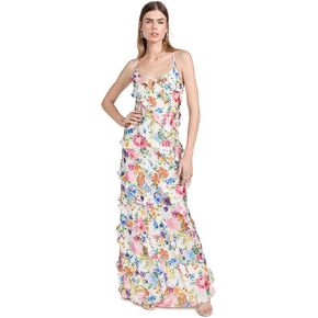 Show Me Your Mumu Women's Romance Ruffle Dress