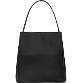 مات اند نات شنطة يد ويلا مصنوعة من مواد نباتية، لون اسود (اسود) - محافظ وحقائب مصممة، للرجال والنساء، لم يتم اختبارها على الحيوانات، لون اسود in Kuwait