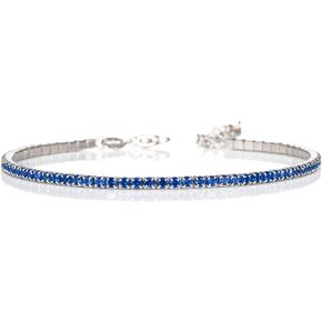 namana 925 Sterling Silver Tennis Bracelets for Women and Teenage Girls, Dainty Tennis Bracelet for Women set with Cubic Zirconia Stones, Dainty Sterling Silver Jewelry Gifts for Women