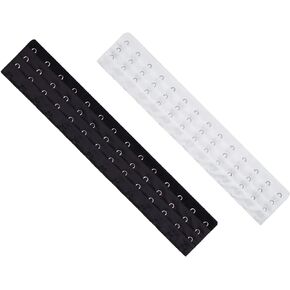 Corset Bra Extender Women's Elastic Bra Extender 12-16 Hook 3/4 Inch Spacing 2pcs