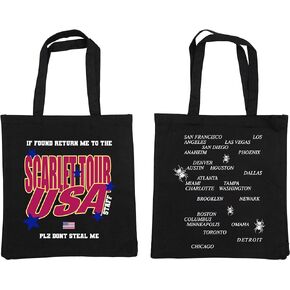Official The Scarlet Tour Merch Tote Bag