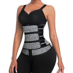 CZXMY Corset Top Sweat Waist Neoprene Trainer For Women Mens Cincher Body Shaper For Weight Loss