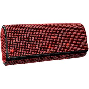 ihreesy Car Sunglasses Case,Glitter Crystal Eyeglasses Holder Protective Box Universal Sunglass Organizer