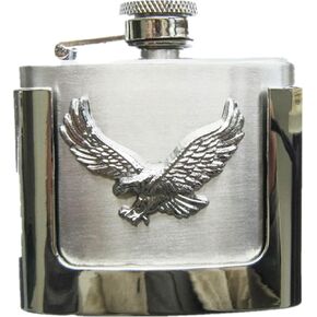 JEAN'S FRIEND Two Ounce Stainless Steel Flask Belt Buckle also Stock in the US