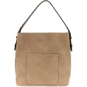 Joy Susan Women’s Hobo Handbag: 2-in-1 Faux Linen