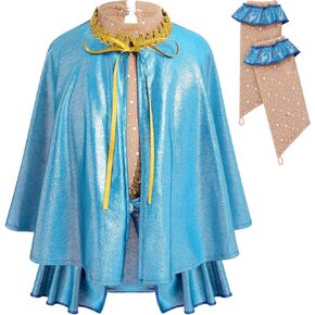 IBAKOM Toddler Girl Acrobat Dance Costume Shiny Metallic Ballerina Halloween Leotard Circus Trapeze Christmas Dance Outfits