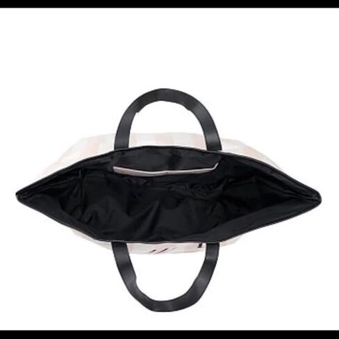Victoria's Secret Love Pink Stripe Weekender Tote Bag in Saudi Arabia