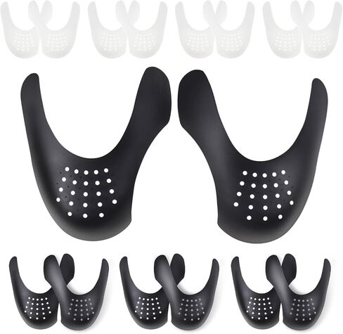 ZCKWENDA 8 Pairs Anti-Wrinkle Shoes Crease Protector Toe,Shoe Toe Crease Protector for Sneaker in Kuwait