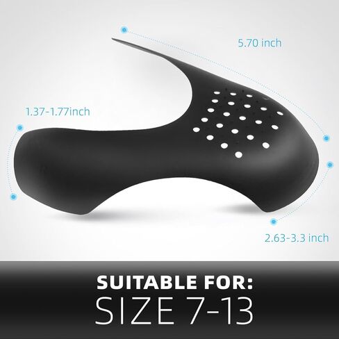 ZCKWENDA 8 Pairs Anti-Wrinkle Shoes Crease Protector Toe,Shoe Toe Crease Protector for Sneaker in Kuwait