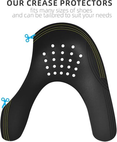 ZCKWENDA 8 Pairs Anti-Wrinkle Shoes Crease Protector Toe,Shoe Toe Crease Protector for Sneaker in Kuwait