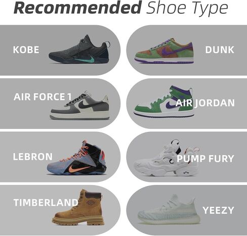 ZCKWENDA 8 Pairs Anti-Wrinkle Shoes Crease Protector Toe,Shoe Toe Crease Protector for Sneaker in Kuwait