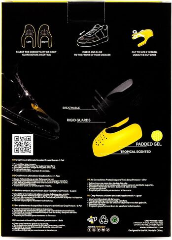 Crep Protect Ultimate Sneaker Guards - واقيات الأحذية الرياضية لمنع التجعيد - حزمة صغيرة وكبيرة in Kuwait