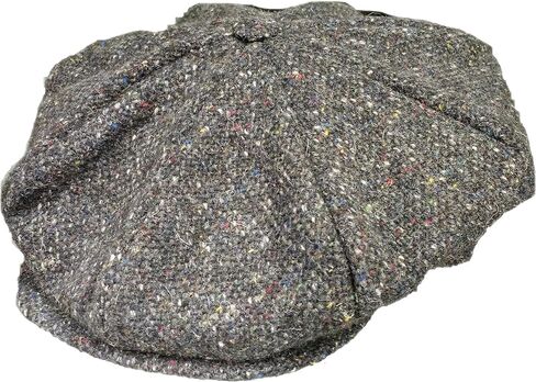 Hanna Hats Men's Donegal Tweed 8 Piece Cap Newsboy Cap in Saudi Arabia