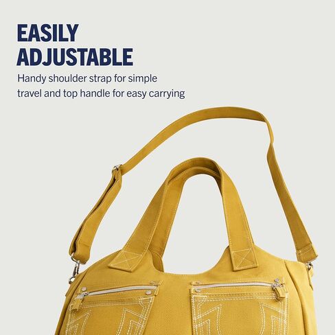 True Religion Women's Satchel Bag, Crossbody Purse Handbag with Horseshoe Logo Stitching, Tan in Saudi Arabia