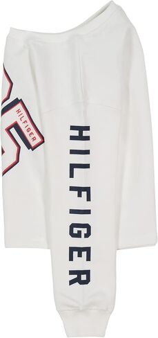 Tommy Hilfiger Girls' Fleece Pullover Crewneck Sweatshirt in Saudi Arabia